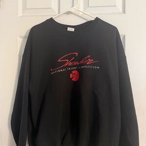 Black Showbiz Crewneck